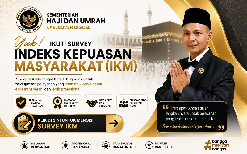 Ikut Survei Kepuasan Masyarakat