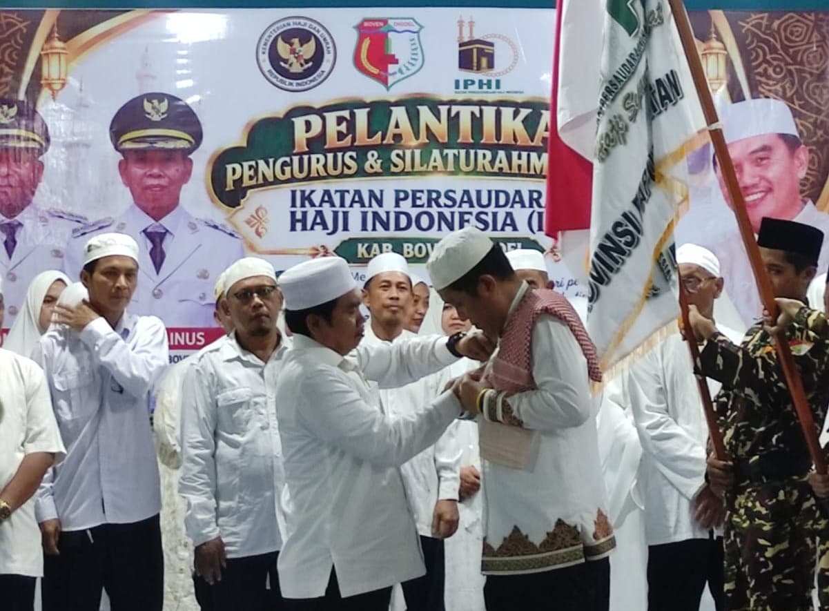 Pelantikan Perdana IPHI Kabupaten Boven Digoel, Bupati Dorong Kemabruran Haji Hadir dalam Pengabdian kepada Masyarakat